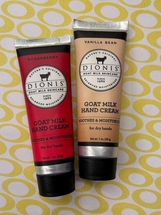 Dionis Other - Dionis Goat Milk Hand Cream Duo - Sugarberry & Vanilla Bean